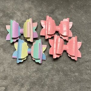 Colorful Hair Bow Set
